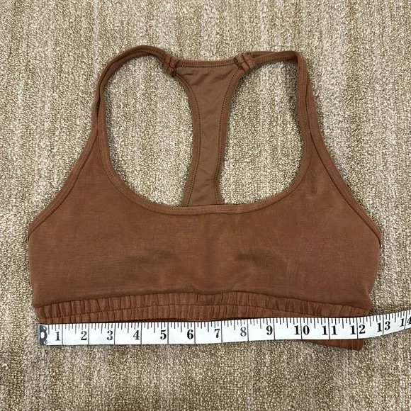 Buffbunny Collection Luxe Bralette Cloud Cocoa Brown Women Size Small - Picture 4 of 10